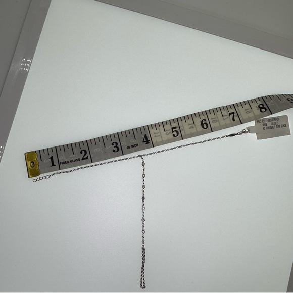 JACQUIE AICHE 14K 7 DIAMOND FINGER BRACELET HAND CHAIN WHITE GOLD - Picture 3 of 16